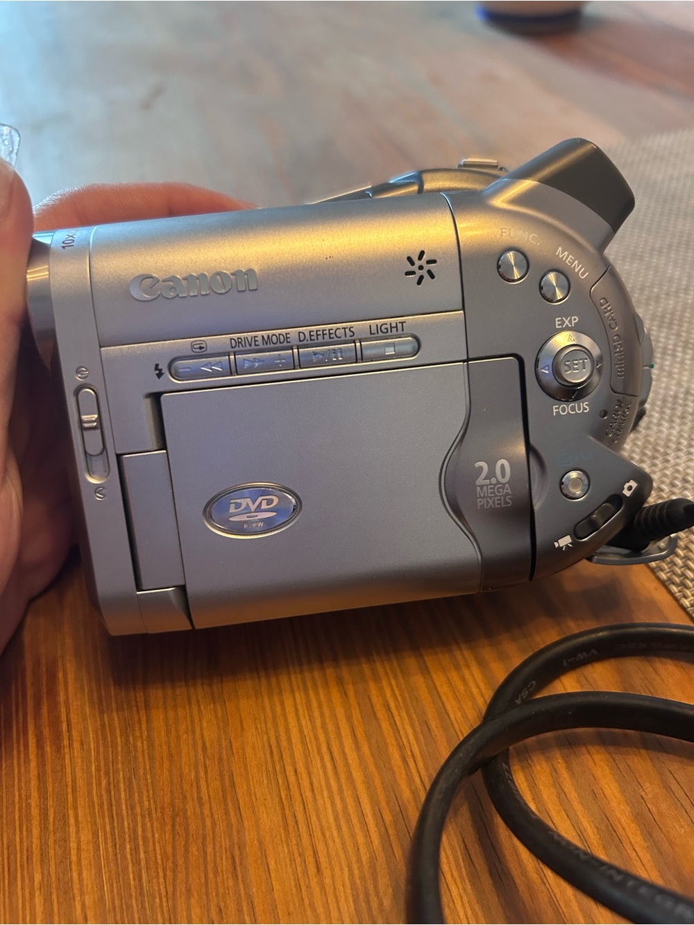 Canon Silver DVD Handycam Camcorder
